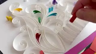 How to do quilling hearts / Quilled hearts