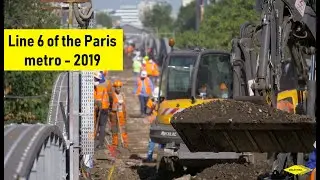 Colas Rail - Line 6 of the Paris metro 2019 (STEN)