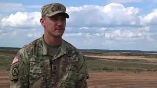 Minnesota National Guard Receives Supply Drop During Exercise Saber Strike 17