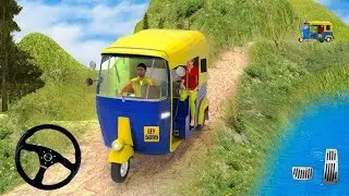 Tuk Tuk Auto Rickshaw Off-Road Game || Android Game || Auto wala game || auto gadi game 