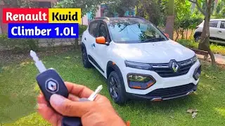 Renault Kwid Climber (O) 1.0L engine | Kwid Top model in white colour | 2022 Kwid Climber review