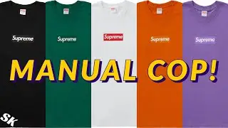 Supreme Box Logo Long Sleeve! | MANUAL COP | Unboxing