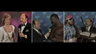 Промо-ролики Мэри Харт / Джанкъярд Дог / Рэнди Сэвиджа с WrestleMania III &mdash; транслировались 21 ма...