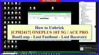 How to Unbrick OnePlus 10T 5G CPH2417 / OnePlus Ace Pro Stuck Boot Loop