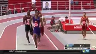 Michael Cherry 45.78 in 400m at Razorback Inv