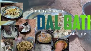 Sunday Special Dal Bati 🤤| Hostel Life😃 | Average Abroad student life🩺 | #mbbsabroad #viralvideo 