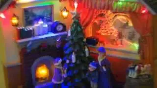 Julby Julgran vid vedspis