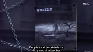 &Oslash;ystein Aarseth getting interviewed at Helvete