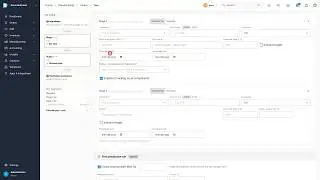 Set up a multi-stage co-manufacturing chain