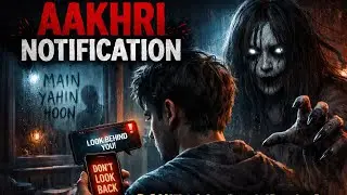 Last Notification 👀 | Horror Story in Hindi | Don&rsquo;t Look Behind You | Scary Night Story