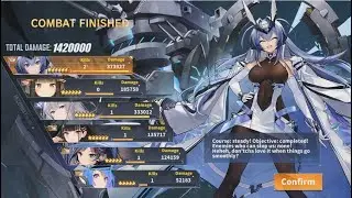 [Azur Lane] Ark Royal Meta one hit 1.42m with artillery support