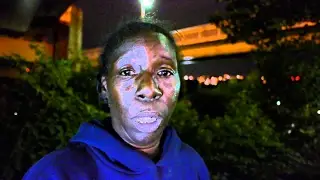 Laverne shares a very emotional and very real story about police harassment. of homeless people.