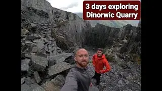 3 day Abseiling, scrambling and wild camping trip to Dinorwic Quarry North Wales