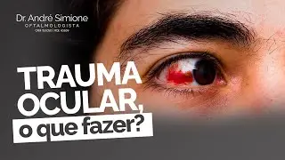Esse tipo de acidente no olho exige atendimento imediato