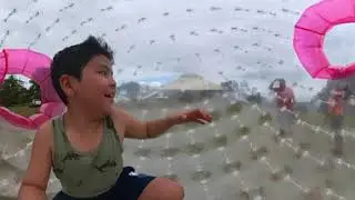 Mitras Ranch Palawan Zorb ball 360 video.