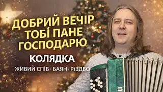 ДОБРИЙ ВЕЧІР ТОБІ, ПАНЕ ГОСПОДАРЮ — ЖИВА УКРАЇНСЬКА КОЛЯДКА | БАЯН І ВОКАЛ