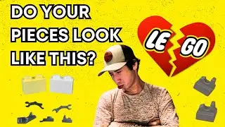 How To Fix Broken Or Damaged Lego Pieces!