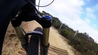 Descent to Bells Beach MTB