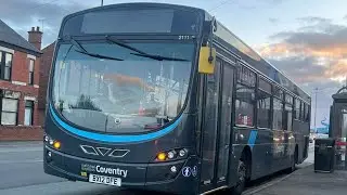 Here&rsquo;s a ride on 2111 (BX12 DFE) on service 20B (27/09/25)