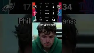 Absolute nightmare for Philly sports fans 💀 #flyers #phillies #eagles #nfl #phillysports