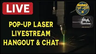POP UP Laser LIvestream - Hangout and Chat