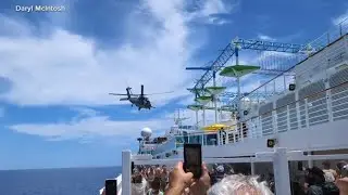 U.S. Air Force airlifts critically ill cruise ship passenger in dramatic 8-hour rescue