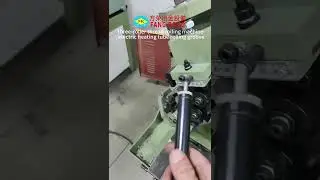 Three-axis thread rolling machine for electric heat pipe groove rolling