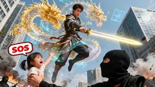 【FULL】poor man saw his daughter bullied! Erupted superpower and wiped out the thugs in 1 second❗