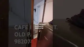 CAFE FOR RENT. OLD PANVEL, NAVI MUMBAI,