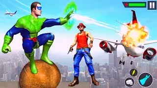 Green Slime Ninja Hero Crime City Strange Gangster Vegas Warrior Android Gameplay By Games Zone