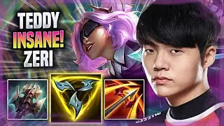 TEDDY IS INSANE WITH ZERI! - KDF Teddy Plays Zeri ADC vs Tristana! | Season 2022