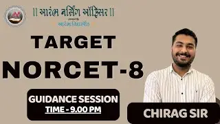 TARGET NORCET-8  -  Guidance Sessions