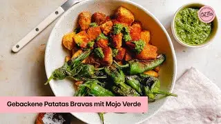 Gebackene Patatas Bravas mit Mojo Verde #shorts