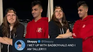 Skeppy & BadBoyHalo FINALLY MET UP (Twitter's Reaction)