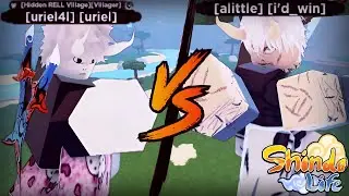 Uriel vs Goku | PvP in Shindo life #100