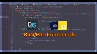 Discord.js Tutorials #4 - Kick/Ban Command