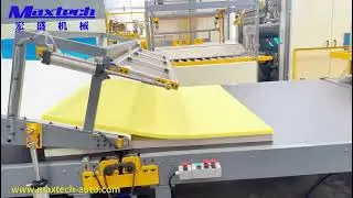 Automatic water-based glue coating line