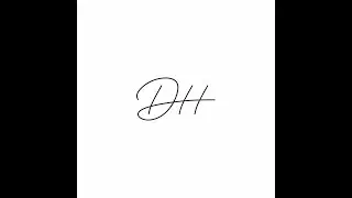 DH Signature Logo | Handwritten DH Logo Design | Designs by Hakim
