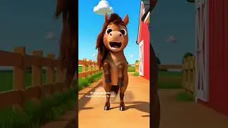Little Cow, Horse and Pig on the Farm #englishlearningforkids #likeandsubscribe