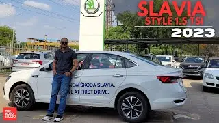 2023 Skoda Slavia Style 1.5 TSI with 7DSG Review: Unmatched Performance| The Auto Studio