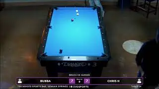 BUBBA vs CHRIS H - TRICKSHOTS SPORTS BAR - TABLE 14 | EvoSports