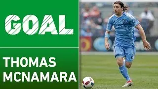 GOAL: Tommy McNamara's stunning strike gives NYCFC life
