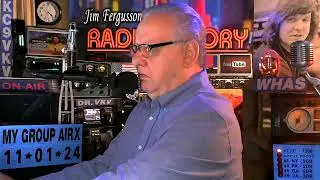 KC9VKV HAM RADIO QSO-VLOG - MARK-KQ4PIJ - 11/1/24 - TN.  7100 SET UP!!! - JIM'S RADIO STORY