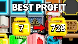 Best Profit Method To Profit in Growtopia (INSANE PROFIT) | Growtopia Profit | Growtopia