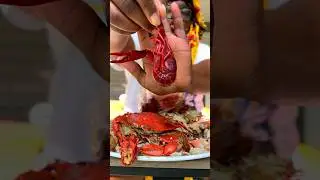 How To Peel Crawfish 101 #seafoodrecipes #seafood ​⁠