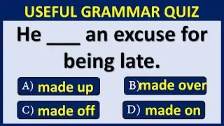 10 COMMON Phrasal Verbs You NEED To Know. #english #englishgrammar #englishspeaking