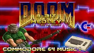 Epic DOOM Medley | The Ultimate 8-Bit Chiptune Experience on the Commodore 64!