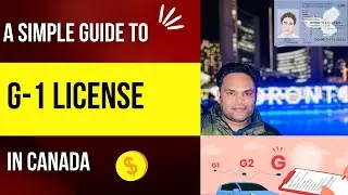 HOW TO GET G-1 DRIVING LICENSE IN CANADA||SOME SIMPLE TRICKS AND TIPS||