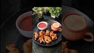 sanday Breakfast #pakoda #tea #shorts #viralvideo #subscribe #food