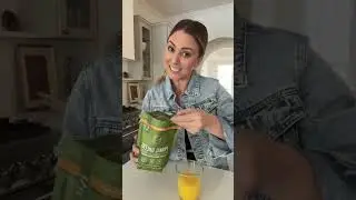 Try this amazing green juice with 51 superfoods & probiotics! #greenjuice